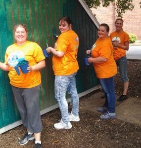 Valley College at the Day of Caring